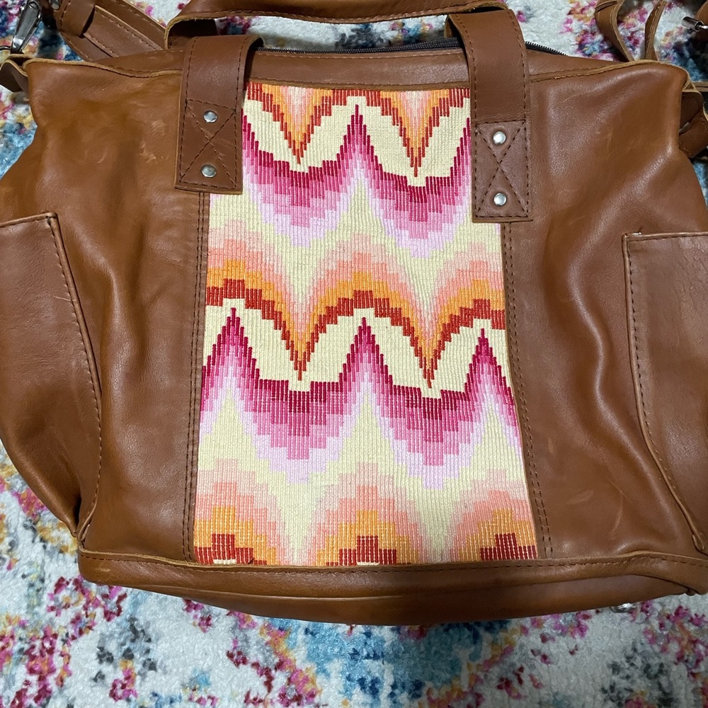 Nena and Co Heritage Society Convertible Backpack